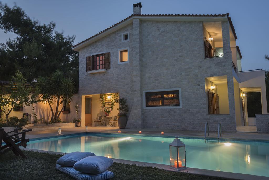 Villa Corina near the Airport Kouvarás Esterno foto
